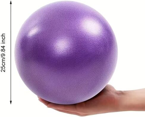 Pilates Small Exercise Ball - 9 Inch Workout Ball for Stability, Barre, Yoga, Core & Physical Therapy in Kuwait