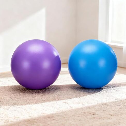 1 PCS Exercise Ball,Small Yoga Ball for Pilates and Mini Workout Ball,for Gym, Home,Studio Fitness Equipment (9 Inch) in Kuwait