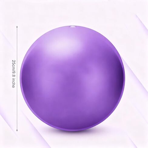 1 PCS Exercise Ball,Small Yoga Ball for Pilates and Mini Workout Ball,for Gym, Home,Studio Fitness Equipment (9 Inch) in Kuwait