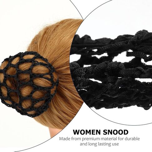 8 Pack Hair Bun Net: Ballet Hair Bun Cover - Elastic Ballet Dance Skating Nets for Women Girls in Kuwait