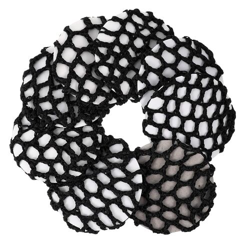 8 Pack Hair Bun Net: Ballet Hair Bun Cover - Elastic Ballet Dance Skating Nets for Women Girls in Kuwait