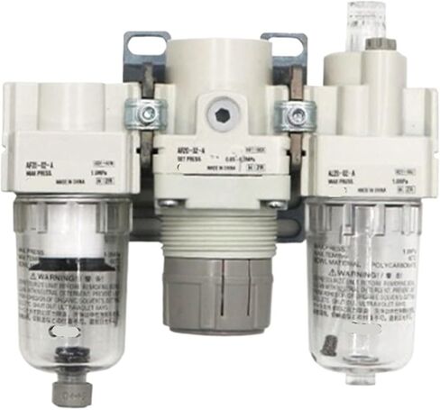 Air Combination Air Filter Regulator Lubricator AC AC-A AC40 AC40-03-A AC40-04-A 03D 04D 03G 04G 03DG 04DG 03C 04C 04CG in Kuwait
