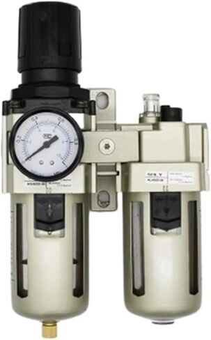 AC4010-06 AW4000-06 + AL4000-06 منظم فلتر الهواء مجموعة الداهن F.R.L 1/2 بوصة Bsp اثنين من الاتحاد الهوائي in Kuwait