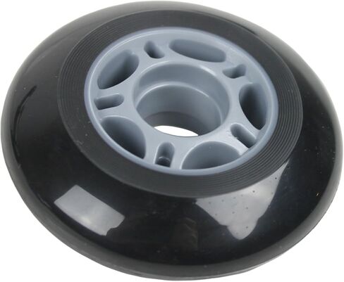 Player's Choice Inline Skate Wheels 80mm 82A Black Outdoor Roller Hockey 8 Pack -ABEC 5 Bearings in Kuwait