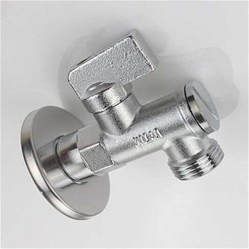 4 Points Full Copper Filter Angle Valve Ball Core Removable And Washable Faucet Toilet Water Heater Switch Triangle in Kuwait