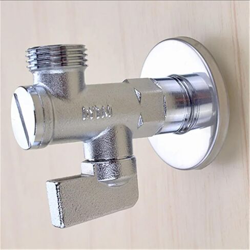 4 Points Full Copper Filter Angle Valve Ball Core Removable And Washable Faucet Toilet Water Heater Switch Triangle in Kuwait