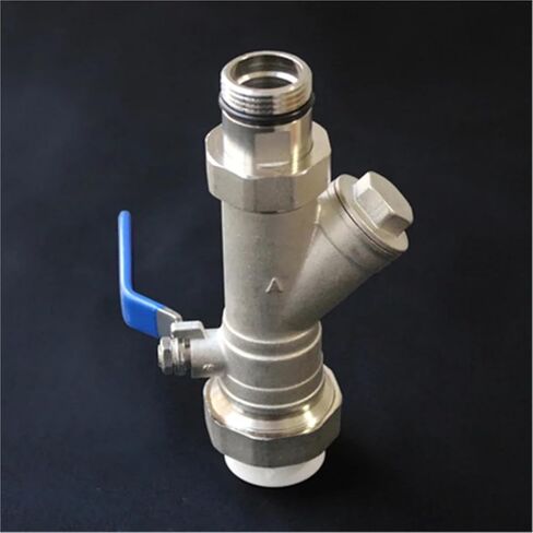 1pcs for All Copper Floor Heating Water Separator Valve Accessories Filter Sleeve Geothermal Backwater Ball in Kuwait