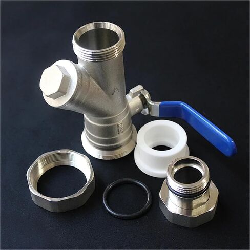 1pcs for All Copper Floor Heating Water Separator Valve Accessories Filter Sleeve Geothermal Backwater Ball in Kuwait