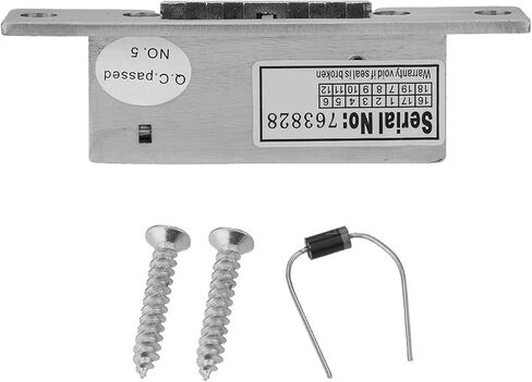 Adaptable Access Control Lock, for Wooden and Steel Doors with Double Entrance Mode Electronic Stripes, for Community Office Security and Commercial Building Entry Systems in Kuwait