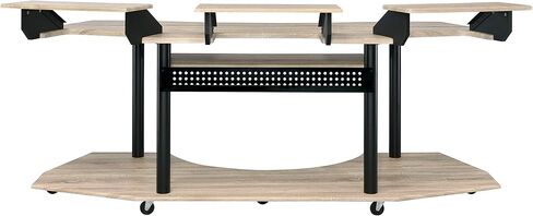 83" Natural Oak Music Recording Studio Desk in Kuwait