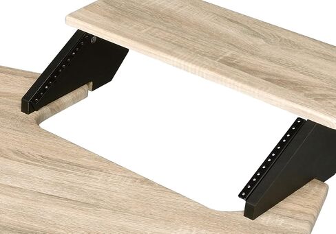 83" Natural Oak Music Recording Studio Desk in Kuwait