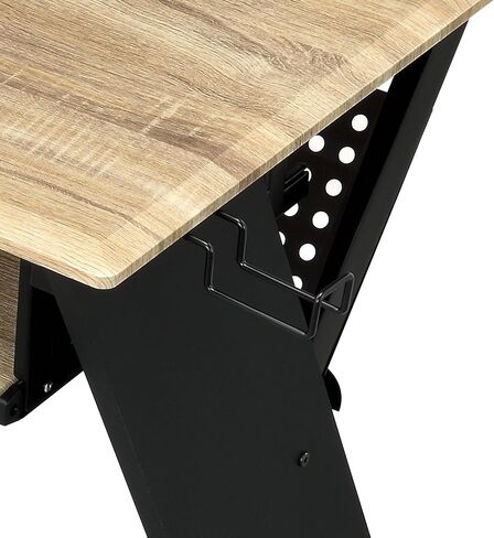 Natural Oak Music Recording Studio Desk in Kuwait