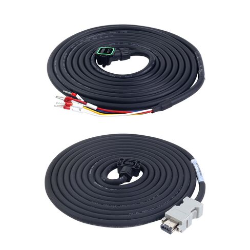 STEPPERONLINE AC Servo Motor kit A6 Series 1000W Servo Motor 3000rpm 3.18Nm with Brake 17 Bit Absolute Encoder IP67 + 1000W Impuls/RS485/analoger AC Servo Motor Driver+ 3.0M Cabels in Kuwait