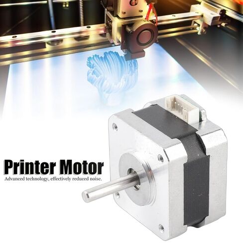 17 Stepper Motor, Mini 17HS2408 Stepper Motor 3D Printer Motors, 4 Wires Cables in Kuwait