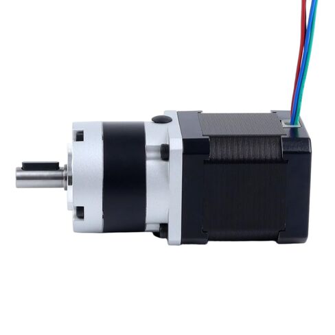 STEPPERONLINE Nema 17 Stepper Motor Bipolar L=48mm w/Gear Ratio 5:1 MG Series Planetary Gearbox in Kuwait