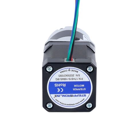 STEPPERONLINE Nema 17 Stepper Motor Bipolar L=48mm w/Gear Ratio 5:1 MG Series Planetary Gearbox in Kuwait