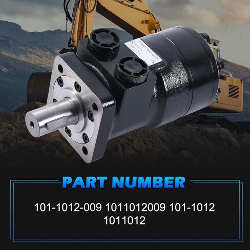 101-1012-009 | 101-1012 Hydraulic Motor | Direct Replacement for Eaton Char-Lynn H Series | Cast Iron High Torque | Displacement 160cc/r | Maximum Pressure 124BAR | 4-Hole Flange | in Kuwait