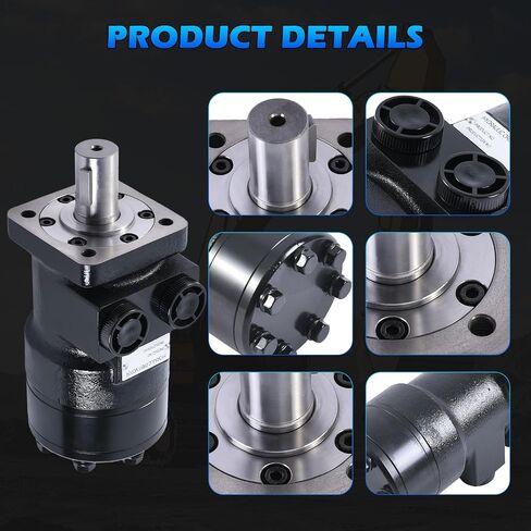 101-1012-009 | 101-1012 Hydraulic Motor | Direct Replacement for Eaton Char-Lynn H Series | Cast Iron High Torque | Displacement 160cc/r | Maximum Pressure 124BAR | 4-Hole Flange | in Kuwait