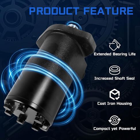 101-1039-009 Hydraulic Motor Replacement for Char-Lynn H Series, 17.9 cu in/rev Displacement 2-Bolt SAE-A Mount, High Torque Low Speed Orbital Motor for Mining Construction Agriculture in Kuwait