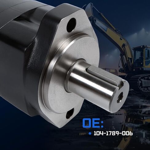 محرك هيدروليكي 104-1789-006 بديل لسلسلة Eaton Char-Lynn 2000، 9.59 متر مكعب في الإزاحة 2-Bolt SAE-A Mount، 470 دورة في الدقيقة 2780 رطل لكل بوصة مربعة محرك هيدروليكي عالي التحمل in Kuwait