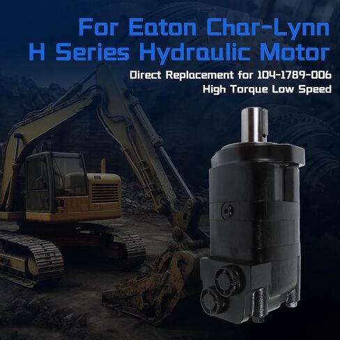 محرك هيدروليكي 104-1789-006 بديل لسلسلة Eaton Char-Lynn 2000، 9.59 متر مكعب في الإزاحة 2-Bolt SAE-A Mount، 470 دورة في الدقيقة 2780 رطل لكل بوصة مربعة محرك هيدروليكي عالي التحمل in Kuwait