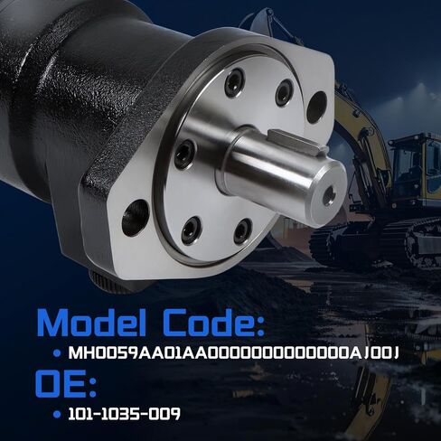 101-1035-009 Hydraulic Motor Replacement for Eaton Char-Lynn H Series, 5.9 cu in/rev Displacement 585 RPM 1800 PSI 15 GPM Low Speed High Torque Gerotor Motor in Kuwait