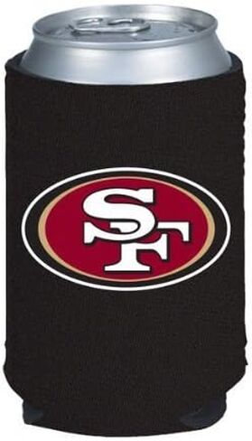 مبرد علب سان فرانسيسكو 49ers NFL أسود قابل للطي - (عبوتان) in Kuwait