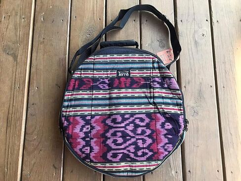 Bag Shamandrum ekat (16" Red) | Handmade drum with natural materials; warm, resonant sound for beginners, performers, and percussion practice. in Kuwait