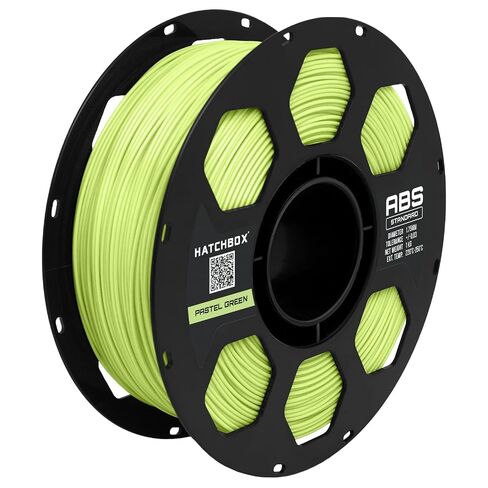 خيوط طابعة ثلاثية الأبعاد من HATCHBOX ABS، دقة الأبعاد +/- 0.03 مم، بكرة 1 كجم، 1.75 مم، أسود in Kuwait