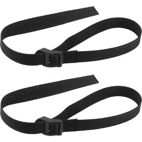 Rowing Machine Foot Straps Replacement Compatible with Concept 2 Rower Model D & E, Adjustable Nylon Foot Strap for Indoor Rowing Machine, 2 Pack in Kuwait