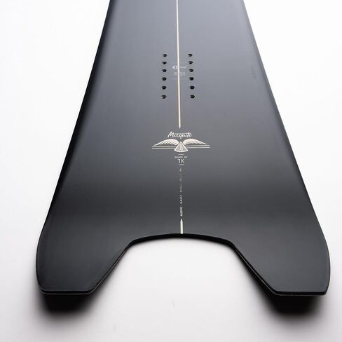 Nidecker The Mosquito Freeride Snowboard - شكل عائم اتجاهي، ثبات عالي السرعة، مرونة قوية - جميع الجبال، مسحوق in Kuwait