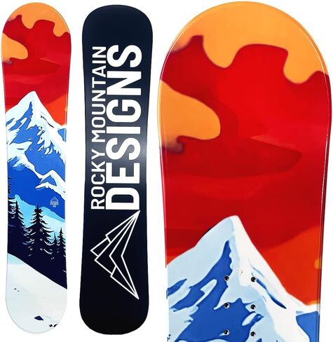 New 2026 Kids Kicker Snowboard, 80-136cm, Beginner-Friendly, Lightweight Composite Core, True Twin Shape, Rocker Profile in Kuwait