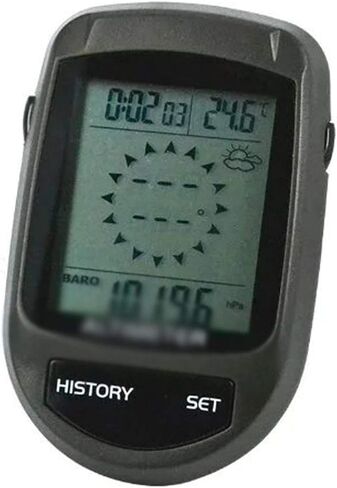 Generic Digital Altimeter Vehicle Altitude Meter, Multifunctional Outdoor Mountaineering Compass Barometer, Fishing in Kuwait