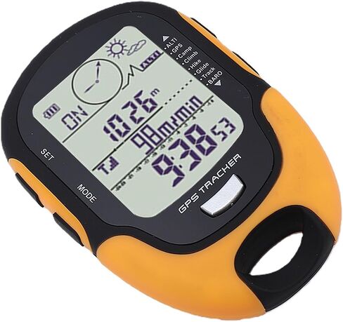 Generic Portable Compass Altimeter Barometer with Historical Data Tracking for Hiking Camping in Kuwait