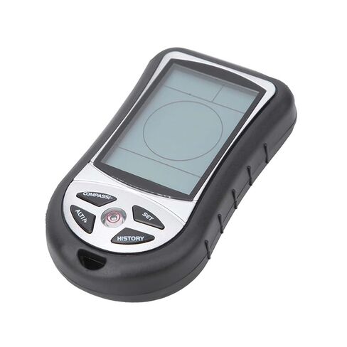 GOWENIC Handheld Altitude Gauge, Electronic Navigation Compass Barometer with Thermometer, 8 in 1 Outdoor Altimeter Ideal for Mountaineering Camping Hiking in Kuwait