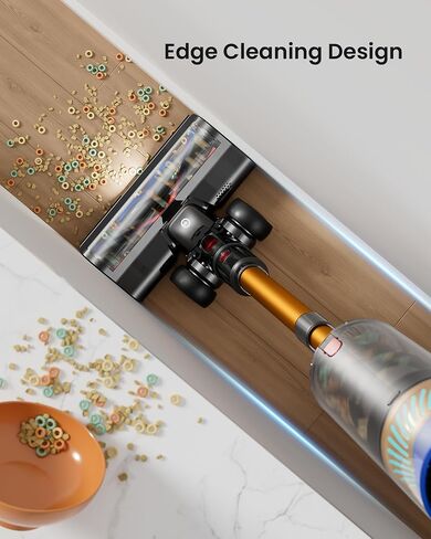 Cordless Vacuum Cleaner, 65KPA 650W 70Mins Stick Vacuum Cordless with Three Suction Modes, Self-Standing&LED Touch Screen, Anti-Tangle Brush, Vacuum Cleaners for Home/Pet Hair/Carpet in Kuwait
