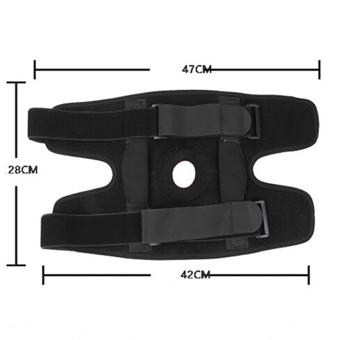 Sports Knee Pads With Steel Plate Support And Silicone Pressure in Kuwait