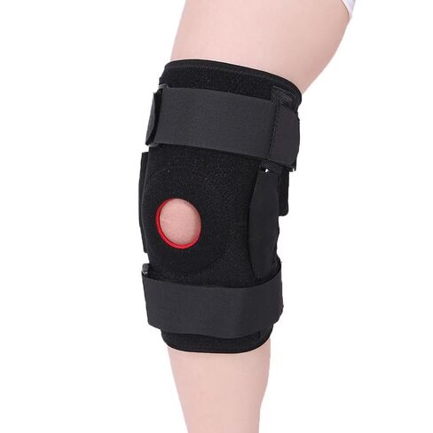 Sports Knee Pads With Steel Plate Support And Silicone Pressure in Kuwait