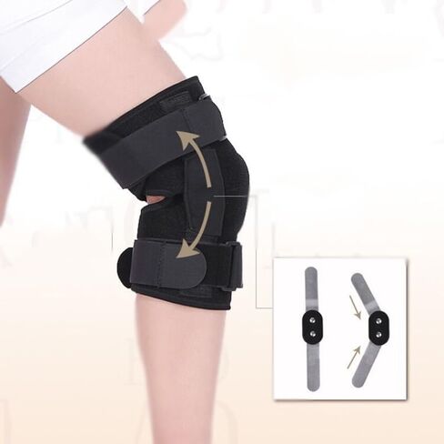 Sports Knee Pads With Steel Plate Support And Silicone Pressure in Kuwait