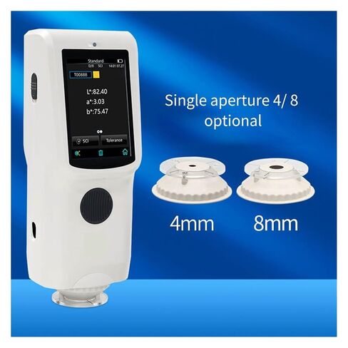 Digital Precise Colorimeter Color Difference Meter Tester Lab Equipment D/8 Portable Analyzer Paint Coating Spectrophotometer CR8 Colorimeter Multi-Functional in Saudi Arabia