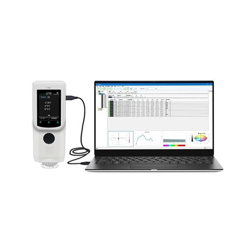 Digital Precise Colorimeter Color Difference Meter Tester Lab Equipment D/8 Portable Analyzer Paint Coating Spectrophotometer CR8 Colorimeter Multi-Functional in Saudi Arabia