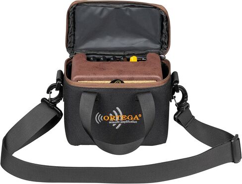 Ortega Guitars PTWO Bundle 12-Watt Bluetooth® Pocket Acoustic Amplifier with Built-In Effects w/Pro gig bag (PTWO-BU) in Kuwait