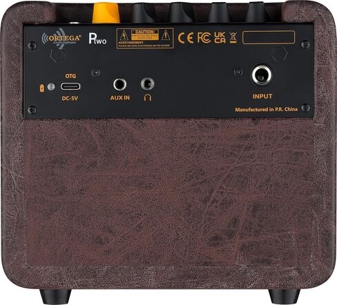 Ortega Guitars PTWO Bundle 12-Watt Bluetooth® Pocket Acoustic Amplifier with Built-In Effects w/Pro gig bag (PTWO-BU) in Kuwait