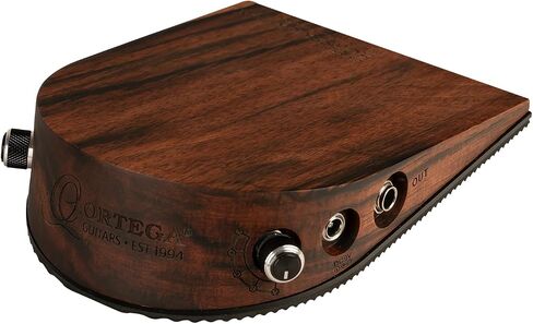 Ortega Digital Singer-Songwriter Percussion Stomp Box with 5 Samples, AAA Striped Ebony (HKPROX-SE) in Kuwait