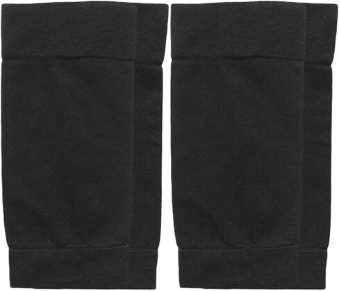 VALICLUD 2 Pairs Black Elbow Sleeves for Superior Support and Relief, Elastic Fiber and Chinlon Material, Outdoor Sun Protection Arm Covers for Sports and Tattoo Scar Concealment in Kuwait