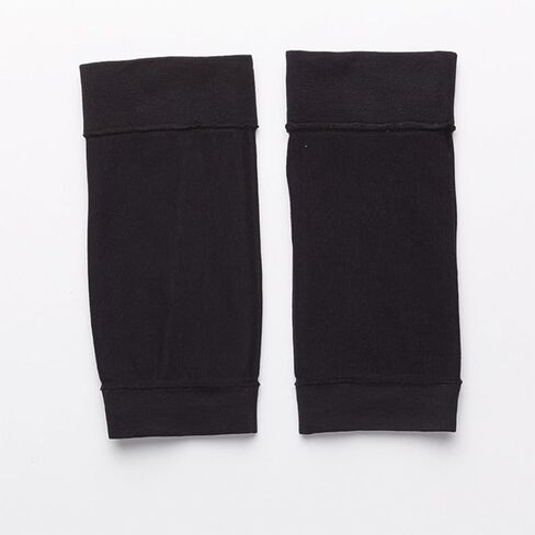 VALICLUD 2 Pairs Black Elbow Sleeves for Superior Support and Relief, Elastic Fiber and Chinlon Material, Outdoor Sun Protection Arm Covers for Sports and Tattoo Scar Concealment in Kuwait