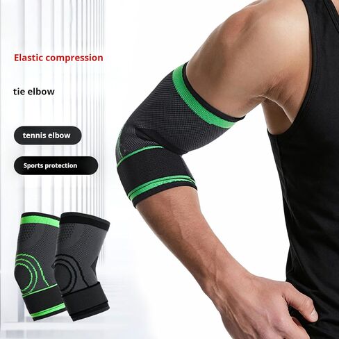 Multifunctional Elbow Cover Gym Training Flexible Nylon Texture Suitable for Any Day Ease Sport Accessory in Kuwait