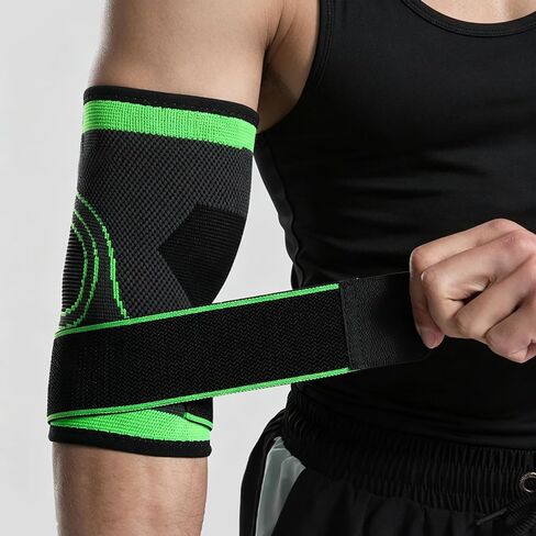 Multifunctional Elbow Cover Gym Training Flexible Nylon Texture Suitable for Any Day Ease Sport Accessory in Kuwait