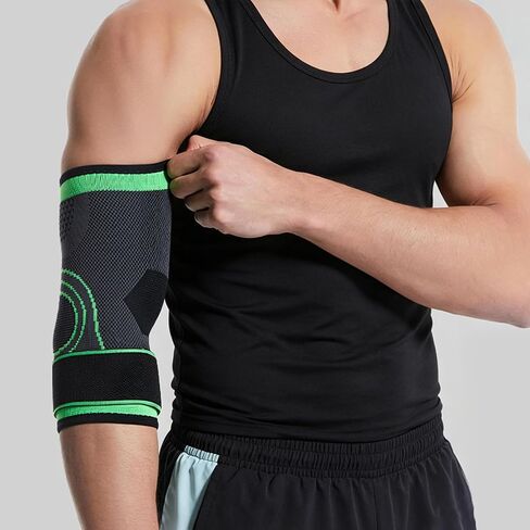 Multifunctional Elbow Cover Gym Training Flexible Nylon Texture Suitable for Any Day Ease Sport Accessory in Kuwait
