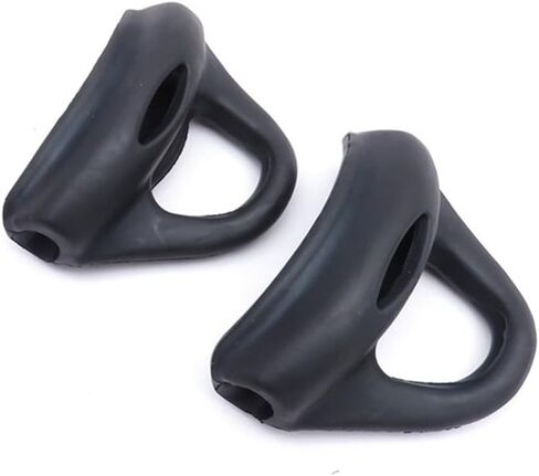 Ergonomic Diving Fins Heel Cups With Spring Heel Straps And Handle Holder Quick Release Buckle Anti Slip Rubber Flipper Accessories Compatible With Swim And Scuba Fins For 12Mm Spring Tube Black Set in Saudi Arabia
